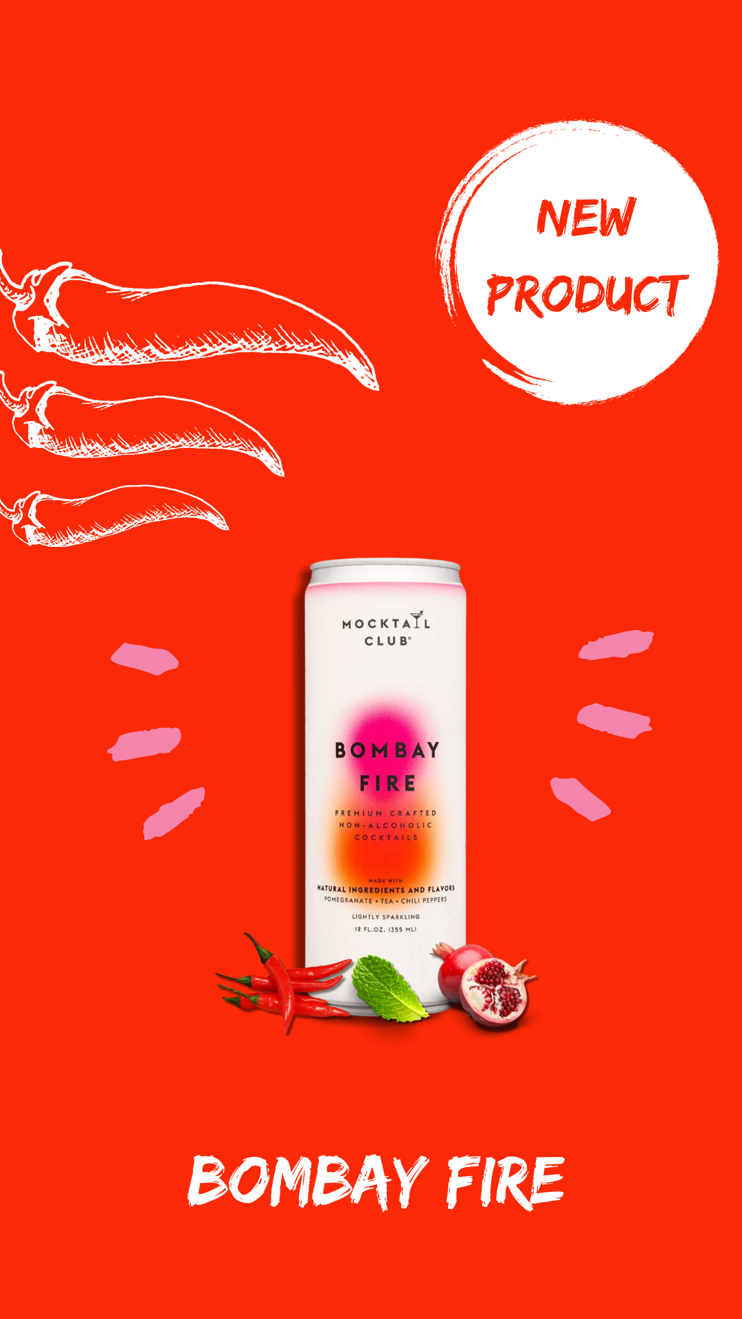 Bombay Fire (12 oz) | Mocktail Club