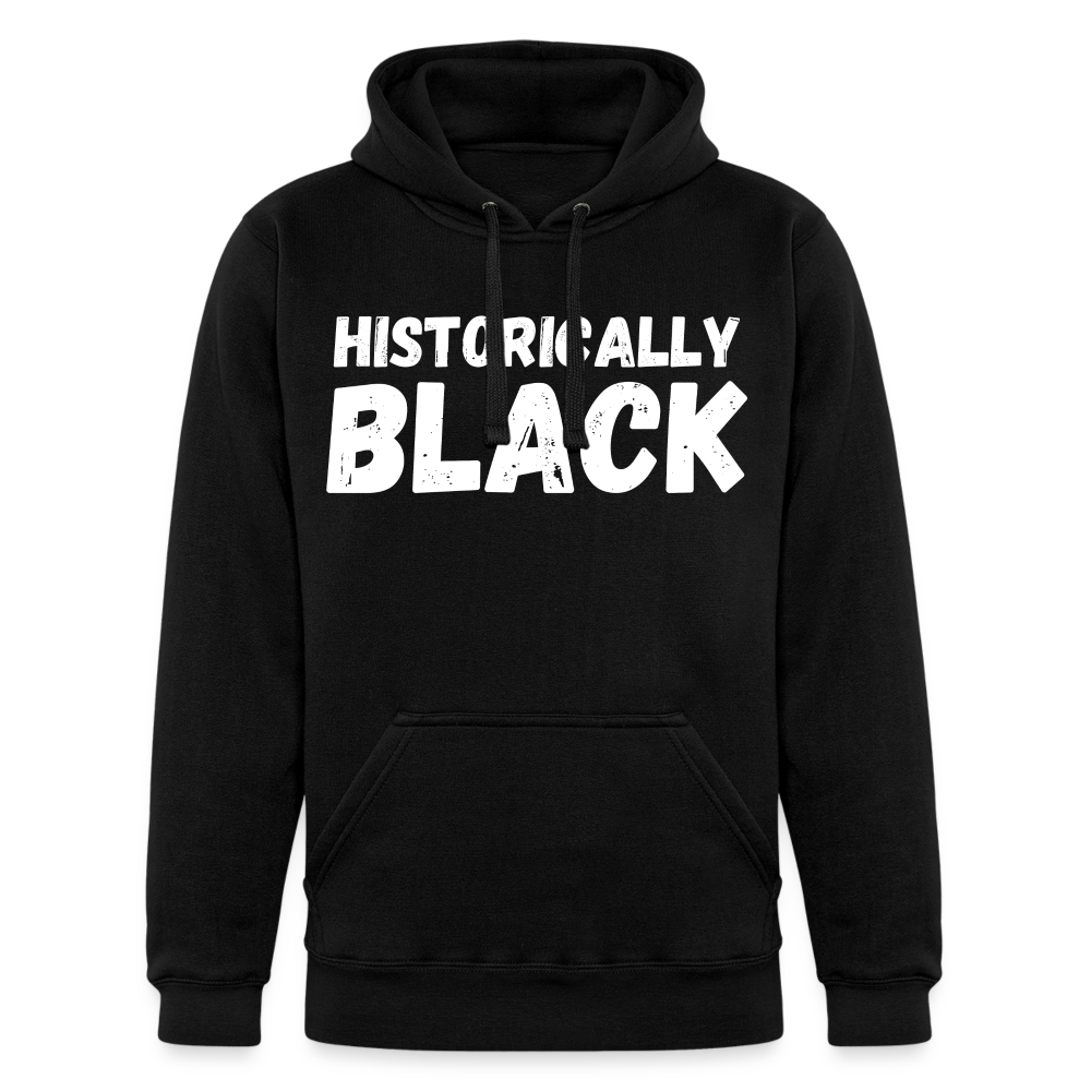 Historically Black | Unisex Heavyweight Hoodie - black