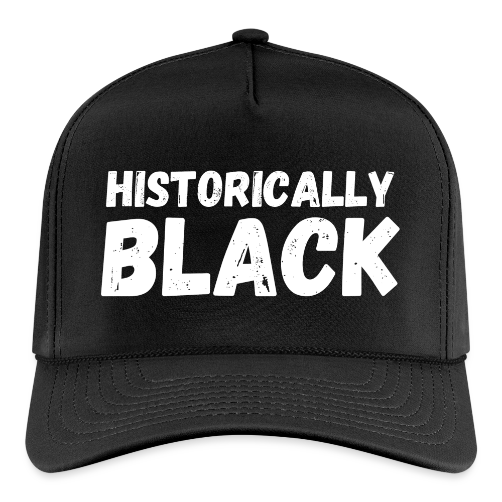 Historically Black Rope Cap - black/black