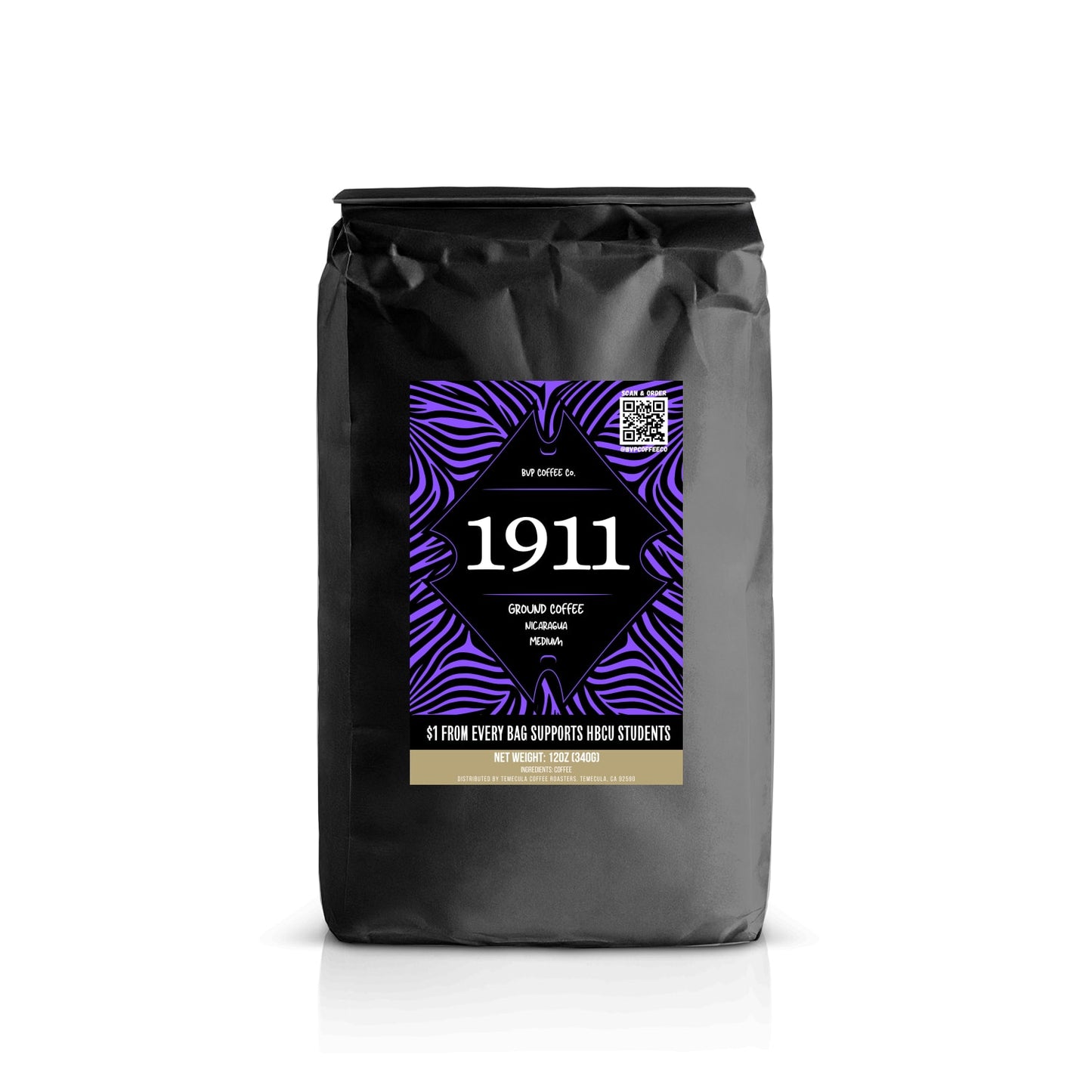 Black Fraternity Gifts | 1911 | Nicaragua | Ground Coffee