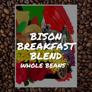 Open image in slideshow, Bison Breakfast Blend | Medium | Whole Beans
