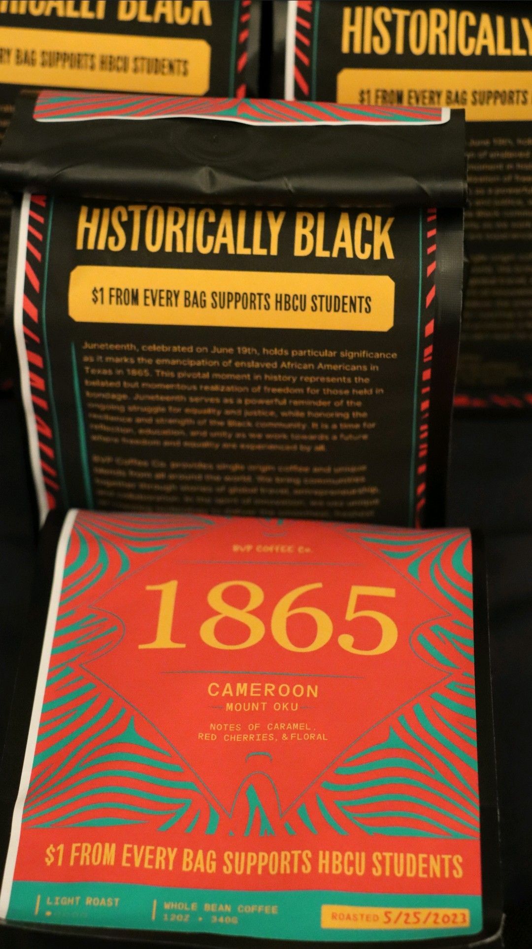 1865 | Juneteenth | Cameroon | Light Roast | Coarse Grind