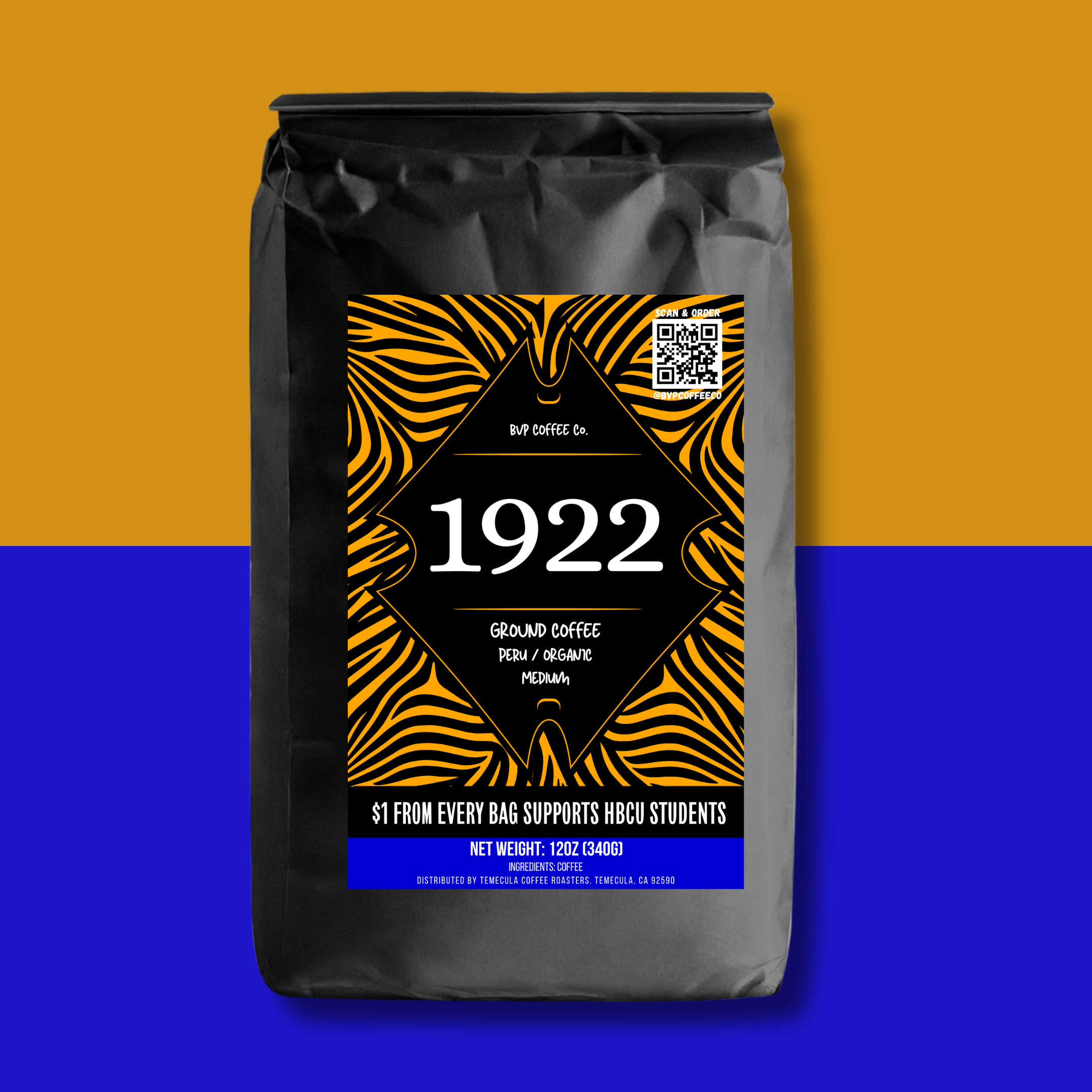 Black Sorority Gifts | 1922 | Peru | Ground Coffee