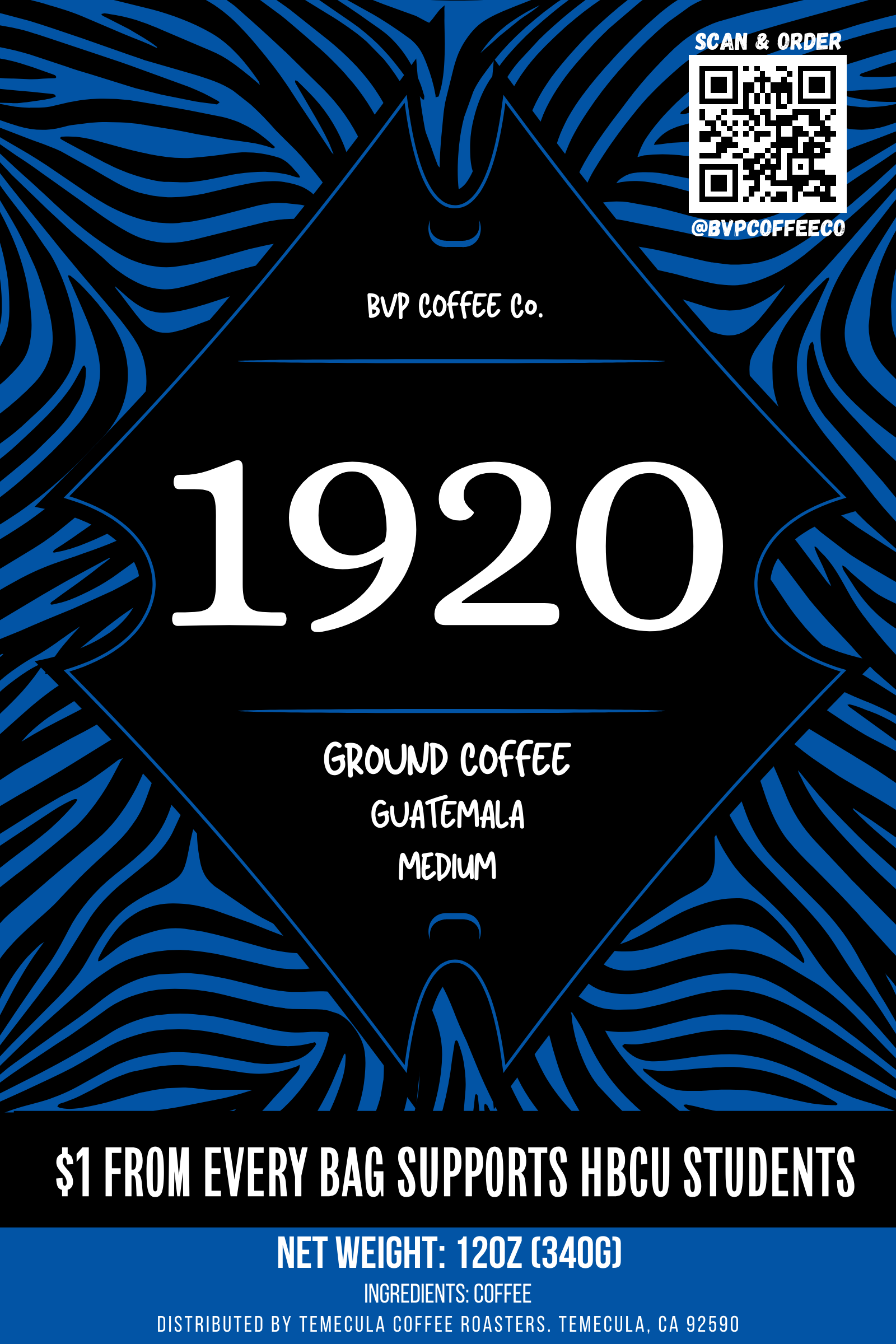 Black Sorority Gifts | 1920 | Guatemala | Ground Coffee