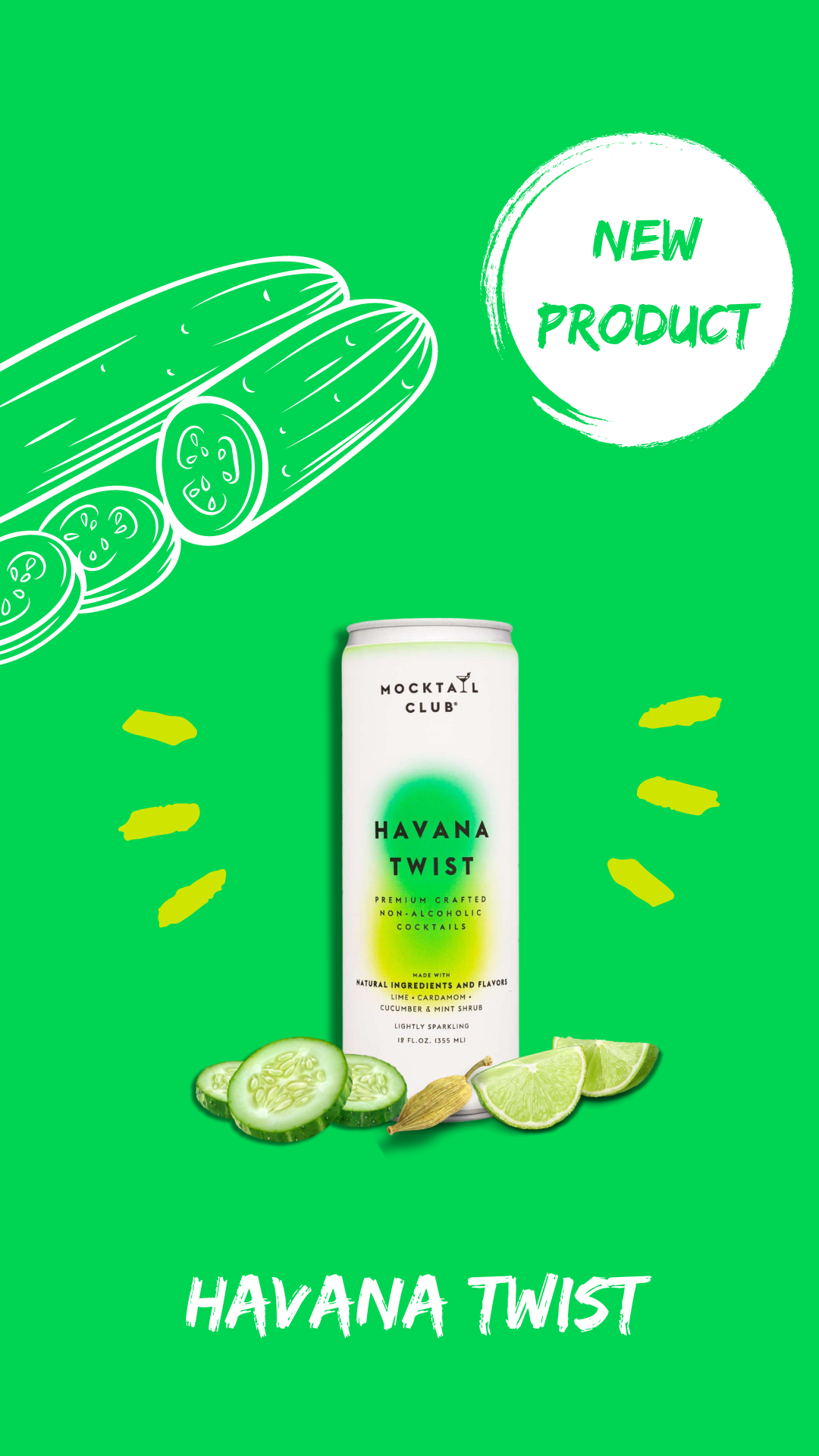 Havana Twist (12 oz) | Mocktail Club