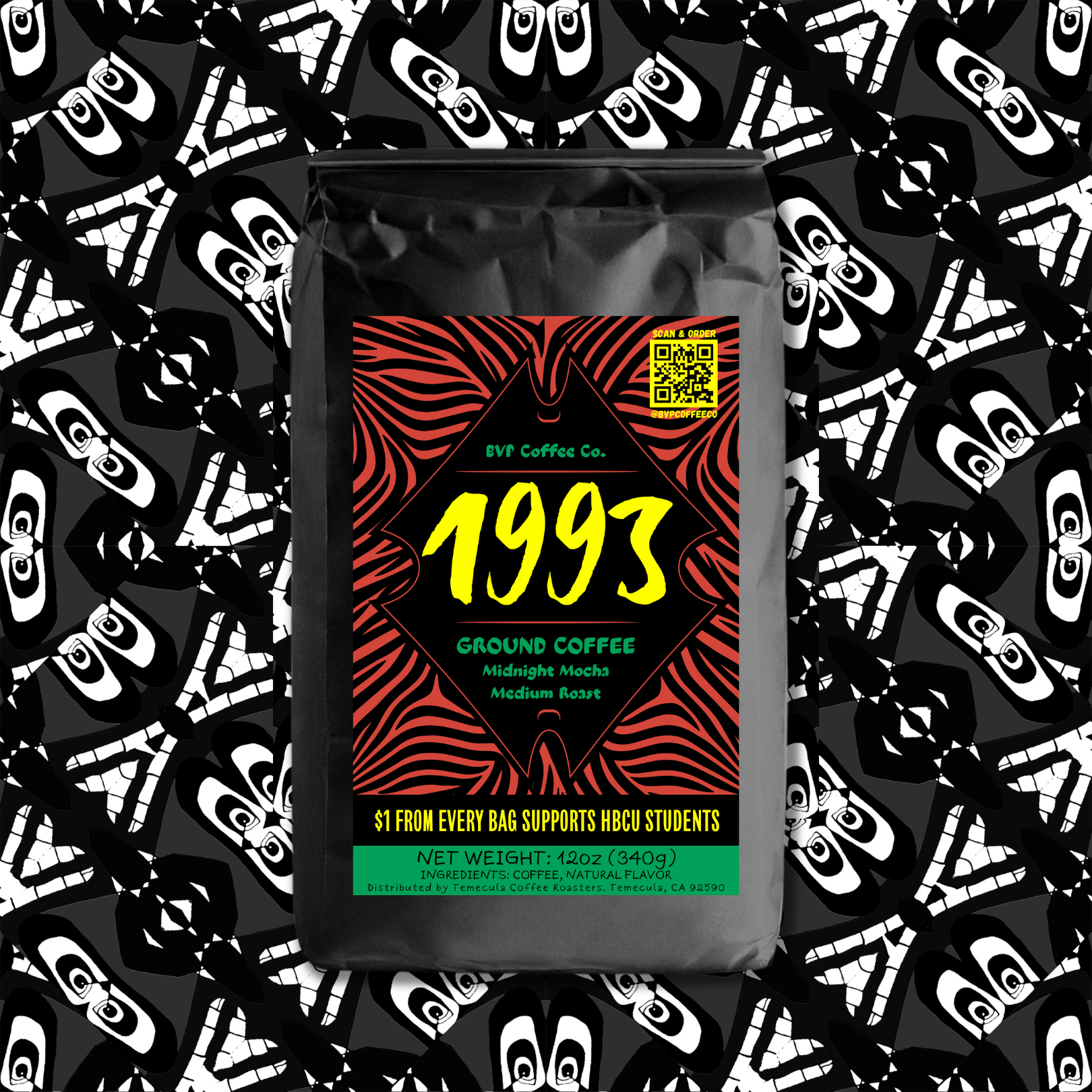 black coffee, a tribe called quest, hip hop gifts, 1993, coffee gifts