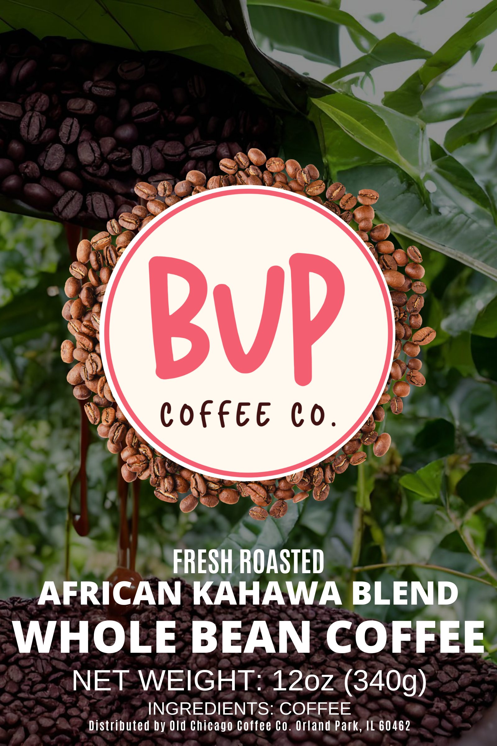 African Kahawa Blend | Medium-Dark | Whole Beans