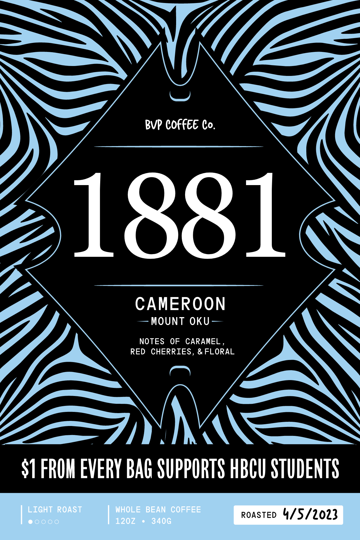 1881 | Cameroon | Light Roast | Whole Beans