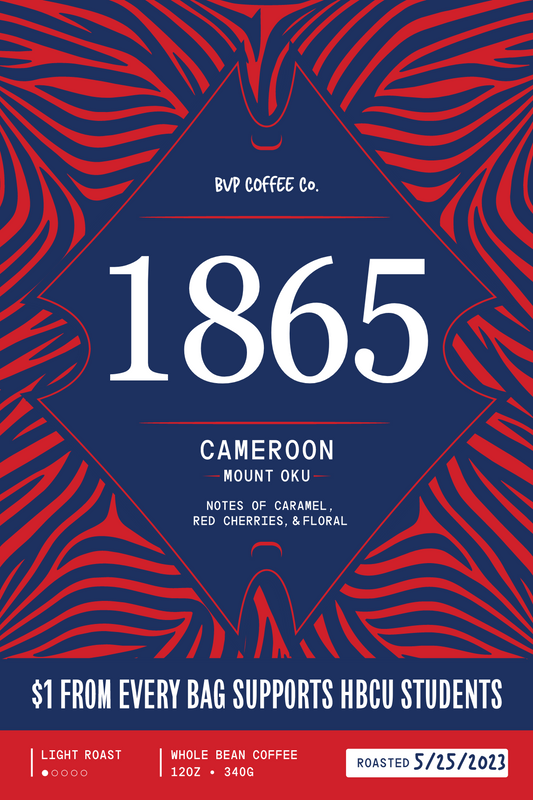 1865 | Juneteenth | Cameroon | Light Roast | Coarse Grind