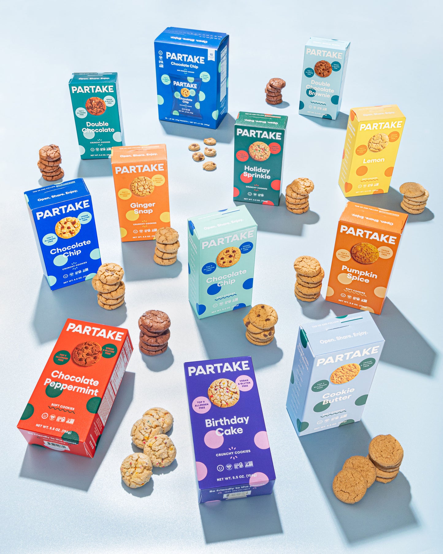 Partake Cookies (Snack Pack)
