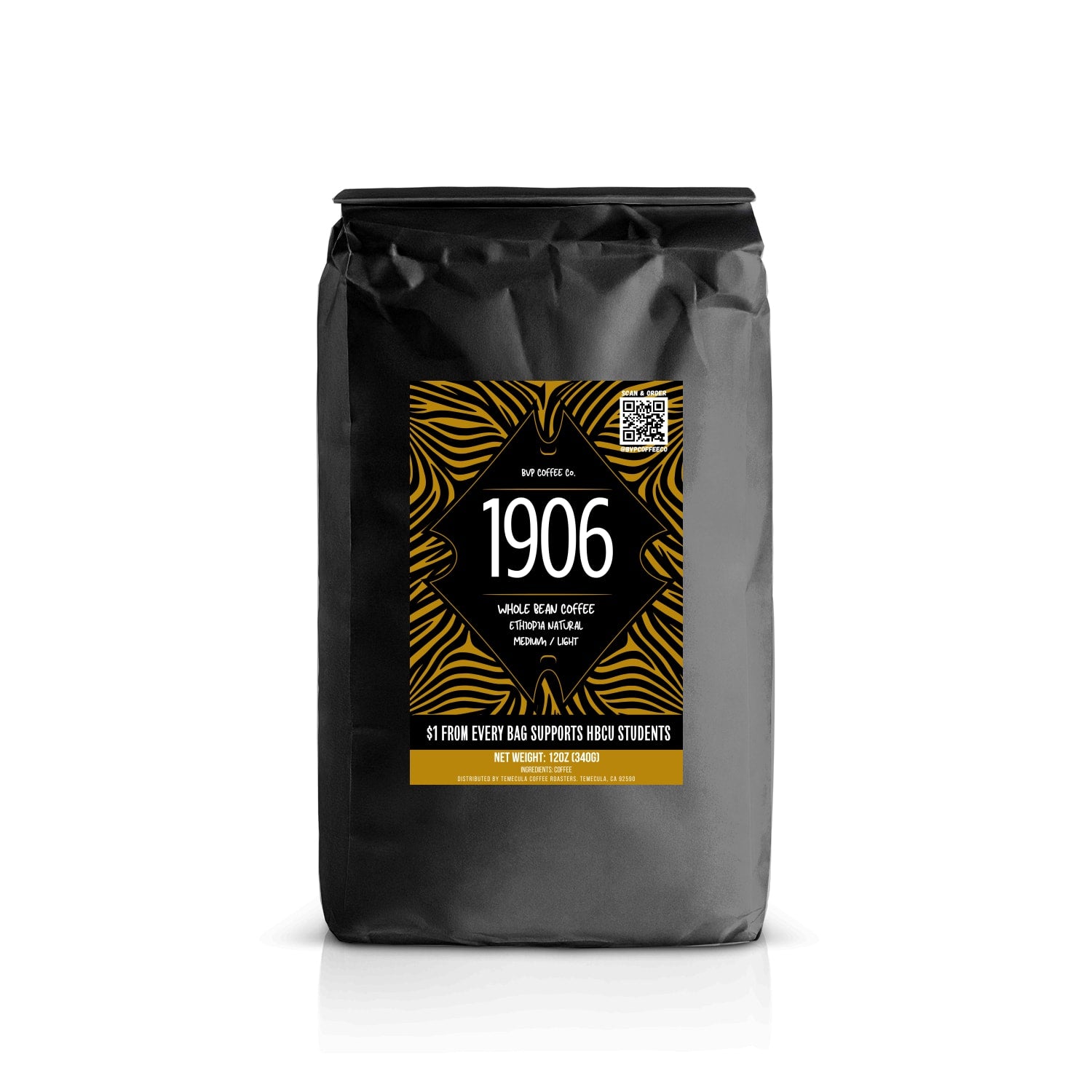 Black Fraternity Gifts | 1906 | Ethiopia Natural | Whole Bean Coffee