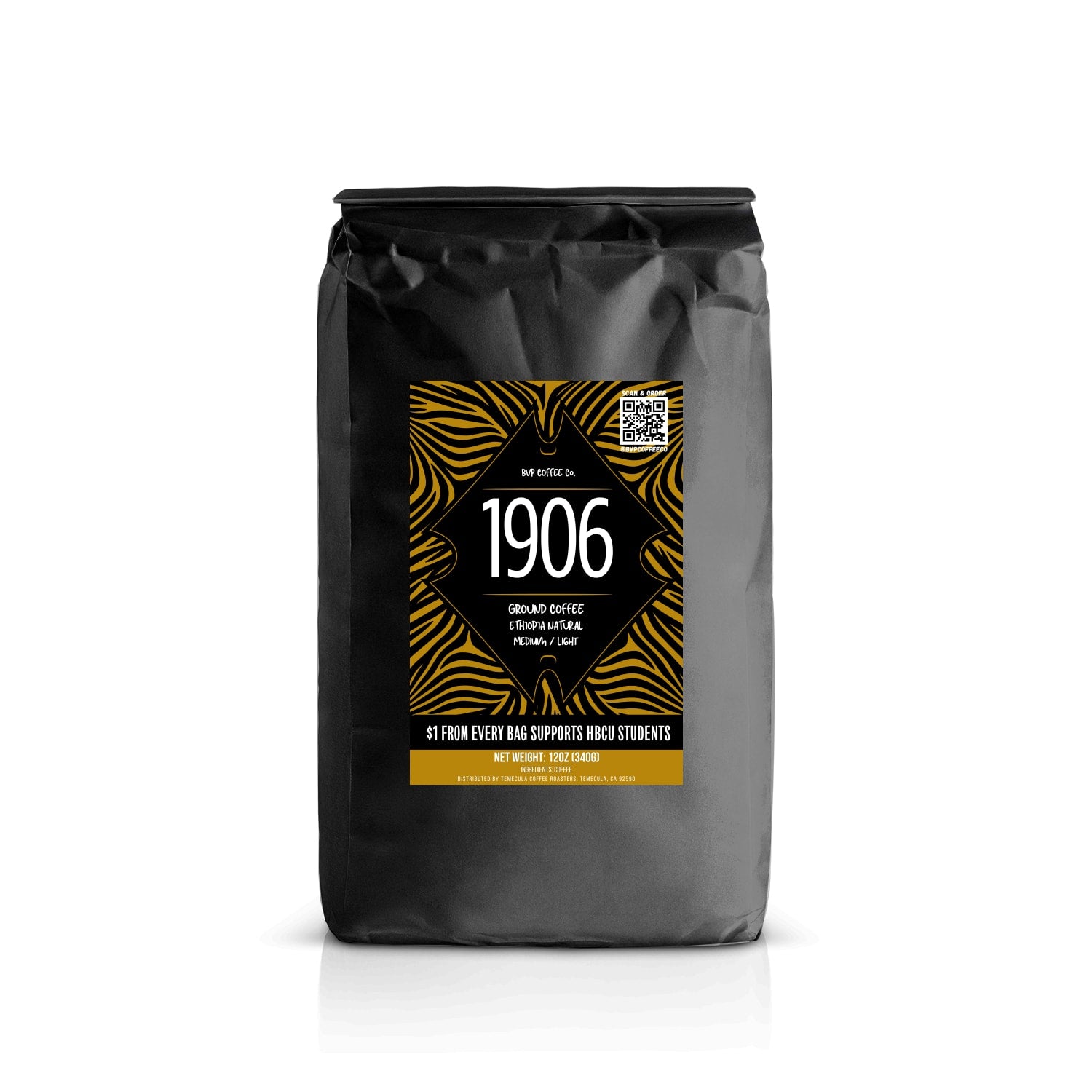 Black Fraternity Gifts | 1906 | Ethiopia Natural | Ground Coffee